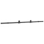 Kit de herrajes para puertas correderas acero negro 213,5 cm | Foro24.es | Tu tienda online para hogar, jardín y más Foro24.es