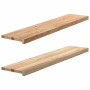Peldaños escalera 2 uds sin tratar 120x25x2 cm | Foro24.es | Tu tienda online para hogar, jardín y más Foro24.es