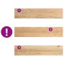 Peldaños escalera 2 uds sin tratar 120x25x2 cm | Foro24.es | Tu tienda online para hogar, jardín y más Foro24.es