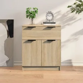 Plywood oak Sonoma color sideboard 60x30x70 cm by vidaXL, Sideboards - Ref: Foro24-811091, Price: 73,77 €, Discount: %