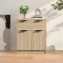 Sonoma Anrichte aus eichenfarbenem Sperrholz 60x30x70 cm von vidaXL, Sideboards - Ref: Foro24-811091, Preis: 73,77 €, Rabatt: %