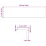 Peldaños escalera 2 uds sin tratar 100x25x2 cm de , Alfombrillas para escalones - Ref: Foro24-3283775, Precio: 73,06 €, Descu...