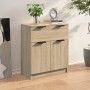 Sonoma Anrichte aus eichenfarbenem Sperrholz 60x30x70 cm von vidaXL, Sideboards - Ref: Foro24-811091, Preis: 75,21 €, Rabatt: %