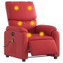Sillón de masaje reclinable eléctrico de cuero artificial rojo by , Armchairs - Ref: Foro24-3204884, Price: 269,98 €, Discoun...