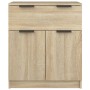 Sonoma Anrichte aus eichenfarbenem Sperrholz 60x30x70 cm von vidaXL, Sideboards - Ref: Foro24-811091, Preis: 75,21 €, Rabatt: %