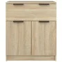 Sonoma Anrichte aus eichenfarbenem Sperrholz 60x30x70 cm von vidaXL, Sideboards - Ref: Foro24-811091, Preis: 73,77 €, Rabatt: %