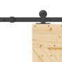 Puerta corredera con herrajes madera maciza de pino 70x210 cm by , Doors - Ref: Foro24-3332622, Price: 167,00 €, Discount: %