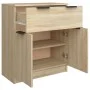 Sonoma Anrichte aus eichenfarbenem Sperrholz 60x30x70 cm von vidaXL, Sideboards - Ref: Foro24-811091, Preis: 73,77 €, Rabatt: %