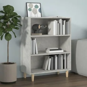 Betongraues Sperrholz-Sideboard 69,5 x 32,5 x 90 cm von vidaXL, Sideboards - Ref: Foro24-812244, Preis: 52,76 €, Rabatt: %