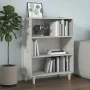 Aparador de madera contrachapada gris hormigón 69,5x32,5x90 cm de vidaXL, Aparadores - Ref: Foro24-812244, Precio: 52,76 €, D...