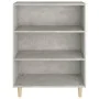 Aparador de madera contrachapada gris hormigón 69,5x32,5x90 cm de vidaXL, Aparadores - Ref: Foro24-812244, Precio: 52,76 €, D...