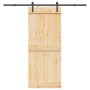Puerta corredera con herrajes madera maciza de pino 85x210 cm von , Türen - Ref: Foro24-3332660, Preis: 166,57 €, Rabatt: %