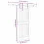 Puerta corredera con herrajes madera maciza de pino 85x210 cm von , Türen - Ref: Foro24-3332660, Preis: 166,57 €, Rabatt: %