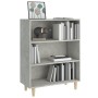 Aparador de madera contrachapada gris hormigón 69,5x32,5x90 cm de vidaXL, Aparadores - Ref: Foro24-812244, Precio: 53,35 €, D...