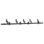 Kit de herrajes para puertas correderas acero negro 213,5 cm by , Door items - Ref: Foro24-3295728, Price: 131,38 €, Discount: %