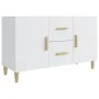 Weißes Sideboard aus Holzwerkstoff, 100 x 36 x 60 cm von vidaXL, Sideboards - Ref: Foro24-812510, Preis: 90,65 €, Rabatt: %