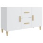 Weißes Sideboard aus Holzwerkstoff, 100 x 36 x 60 cm von vidaXL, Sideboards - Ref: Foro24-812510, Preis: 91,94 €, Rabatt: %