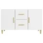 Weißes Sideboard aus Holzwerkstoff, 100 x 36 x 60 cm von vidaXL, Sideboards - Ref: Foro24-812510, Preis: 90,65 €, Rabatt: %