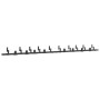Kit de herrajes para puertas correderas acero negro 366 cm by , Door items - Ref: Foro24-3295749, Price: 243,55 €, Discount: %