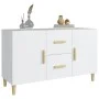 Weißes Sideboard aus Holzwerkstoff, 100 x 36 x 60 cm von vidaXL, Sideboards - Ref: Foro24-812510, Preis: 90,65 €, Rabatt: %
