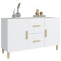 Weißes Sideboard aus Holzwerkstoff, 100 x 36 x 60 cm von vidaXL, Sideboards - Ref: Foro24-812510, Preis: 91,94 €, Rabatt: %