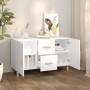 Weißes Sideboard aus Holzwerkstoff, 100 x 36 x 60 cm von vidaXL, Sideboards - Ref: Foro24-812510, Preis: 91,94 €, Rabatt: %