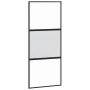 Puerta corredera set herrajes vidrio templado aluminio 90x205cm | Foro24.es | Tu tienda online para hogar, jardín y más Foro24.es