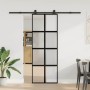 Puerta corredera set herrajes vidrio templado aluminio 76x205cm | Foro24.es | Tu tienda online para hogar, jardín y más Foro24.es