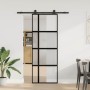 Puerta corredera set herrajes vidrio templado aluminio 76x205cm by , Doors for the home - Ref: Foro24-3333031, Price: 206,21 ...