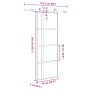 Puerta corredera set herrajes vidrio templado aluminio 76x205cm by , Doors for the home - Ref: Foro24-3333031, Price: 206,21 ...