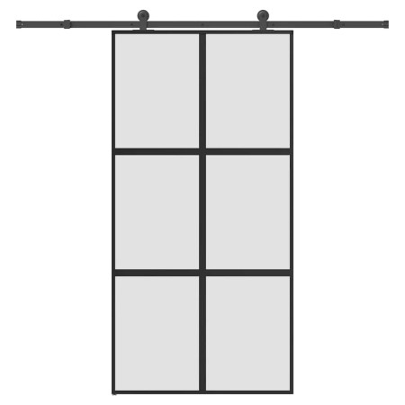 Puerta corredera set herrajes vidrio templado aluminio | Foro24.es | Tu tienda online para hogar, jardín y más Foro24.es