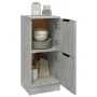 Aparador de madera contrachapada gris hormigón 30x30x70 cm de vidaXL, Aparadores - Ref: Foro24-811177, Precio: 40,28 €, Descu...