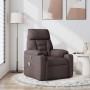 Sillón de masaje reclinable de tela marrón oscuro | Foro24.es | Tu tienda online para hogar, jardín y más Foro24.es