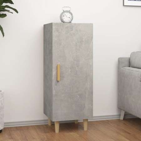 Concrete gray plywood sideboard 34.5x34x90 cm by vidaXL, Sideboards - Ref: Foro24-812325, Price: 51,43 €, Discount: %