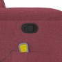 Sillón de masaje reclinable de tela color vino tinto | Foro24.es | Tu tienda online para hogar, jardín y más Foro24.es