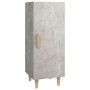 Concrete gray plywood sideboard 34.5x34x90 cm by vidaXL, Sideboards - Ref: Foro24-812325, Price: 51,43 €, Discount: %