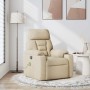 Sillón de masaje reclinable de tela crema | Foro24.es | Tu tienda online para hogar, jardín y más Foro24.es