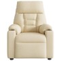 Sillón de masaje reclinable de tela crema | Foro24.es | Tu tienda online para hogar, jardín y más Foro24.es