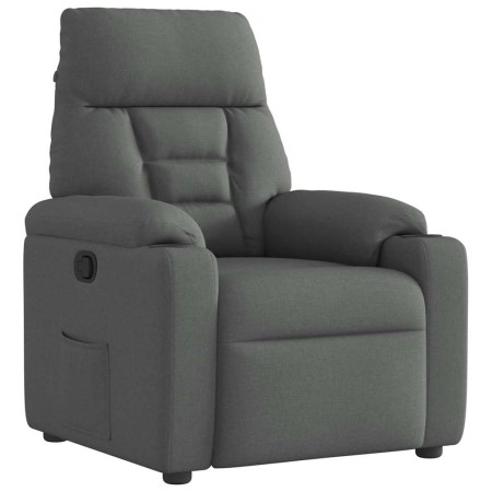 Sillón reclinable de tela gris oscuro | Foro24.es | Tu tienda online para hogar, jardín y más Foro24.es