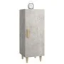 Aparador de madera contrachapada gris hormigón 34,5x34x90 cm de vidaXL, Aparadores - Ref: Foro24-812325, Precio: 50,84 €, Des...