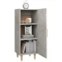 Aparador de madera contrachapada gris hormigón 34,5x34x90 cm de vidaXL, Aparadores - Ref: Foro24-812325, Precio: 50,84 €, Des...