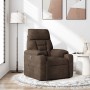 Sillón reclinable tela de microfibra marrón | Foro24.es | Tu tienda online para hogar, jardín y más Foro24.es