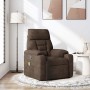 Sillón reclinable de masaje tela de microfibra marrón | Foro24.es | Tu tienda online para hogar, jardín y más Foro24.es