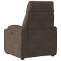 Sillón reclinable de masaje tela de microfibra marrón | Foro24.es | Tu tienda online para hogar, jardín y más Foro24.es
