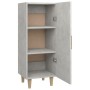 Concrete gray plywood sideboard 34.5x34x90 cm by vidaXL, Sideboards - Ref: Foro24-812325, Price: 51,43 €, Discount: %