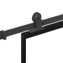 Puerta corredera con set herrajes vidrio ESG aluminio 76x205 cm von , Türen für zu Hause - Ref: Foro24-3332842, Preis: 238,15...