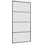 Puerta corredera set herrajes vidrio ESG aluminio 102,5x205 cm von , Türen für zu Hause - Ref: Foro24-3332880, Preis: 297,12 ...