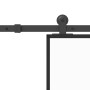 Puerta corredera set herrajes vidrio ESG aluminio 102,5x205 cm von , Türen für zu Hause - Ref: Foro24-3332880, Preis: 297,12 ...