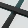 Puerta corredera con set herrajes vidrio ESG aluminio 76x205 cm | Foro24.es | Tu tienda online para hogar, jardín y más Foro24.es