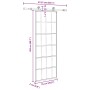 Puerta corredera con set herrajes vidrio ESG aluminio 76x205 cm | Foro24.es | Tu tienda online para hogar, jardín y más Foro24.es